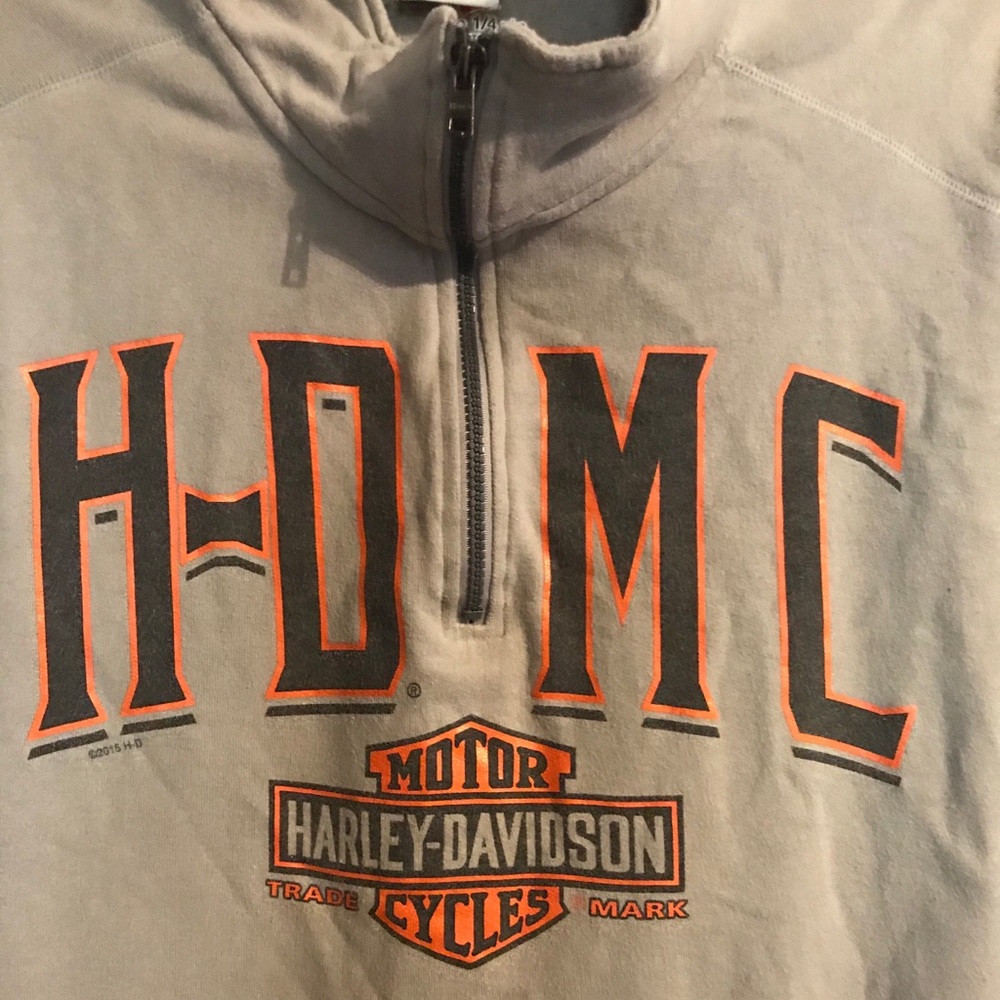Barely worn Harley Davidson sweatshirt